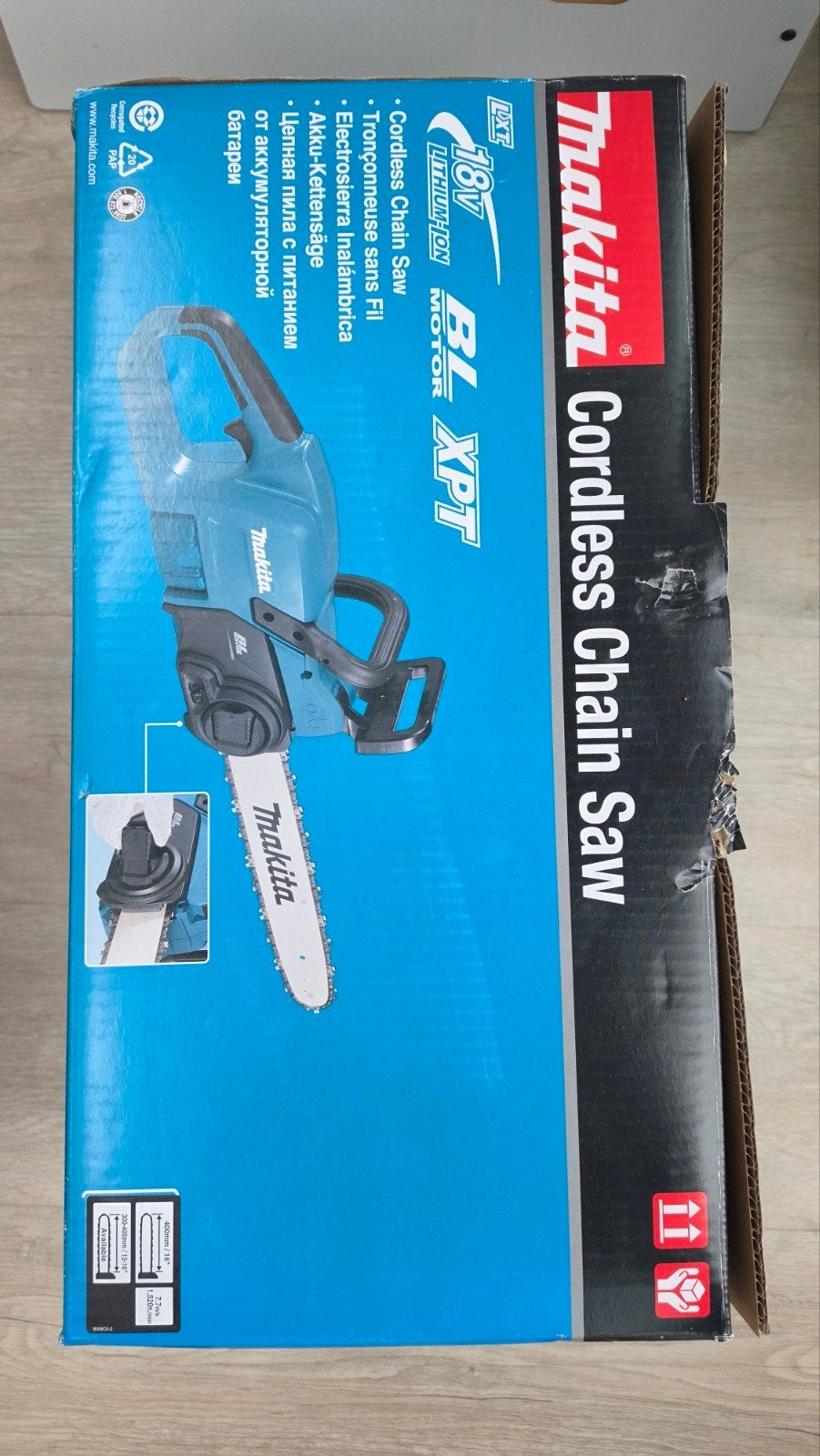 Makita Accu Kettingzaag - Nieuw in originele verpakking, Ophalen of Verzenden, Nieuw, Kettingzaag, Makita