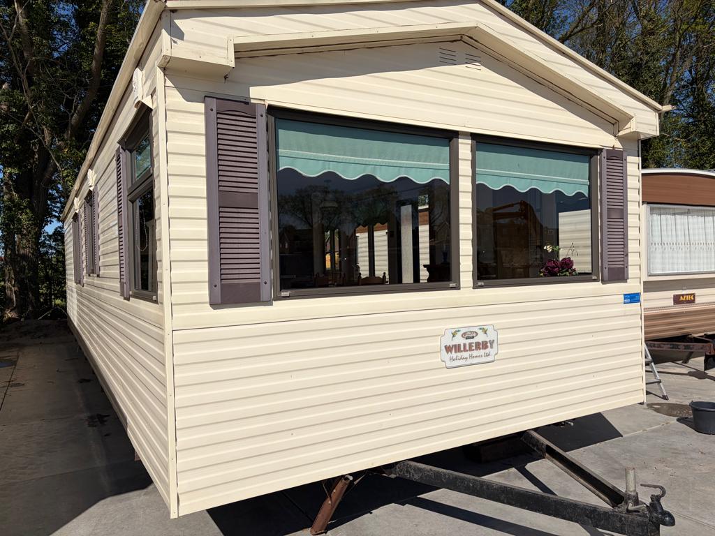 Mooie alumin chalet Willerby Cottage 11x4mtr 2 slk. prachtig, Meer dan 6