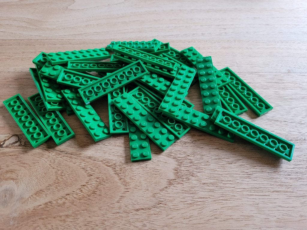 Partij N798=50x Nieuwe Lego plaatjes 2x8 (Meerdere setjes), Lego, Lego, Lego, Nieuw