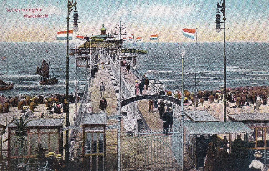 00801 Scheveningen - Wandelhoofd, Verzenden, Voor 1920, Ongelopen, Zuid-Holland