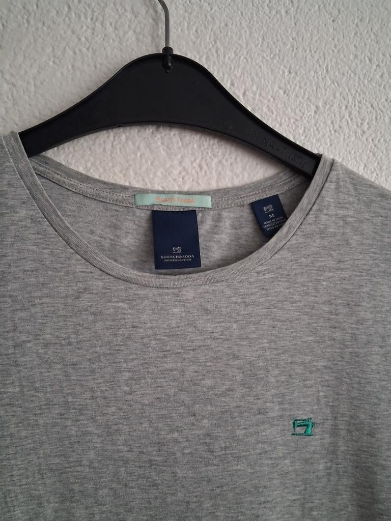 Scotch & Soda T-shirt Maat M, Kleding | Heren, T-shirts, Ophalen of Verzenden, Zo goed als nieuw, Grijs