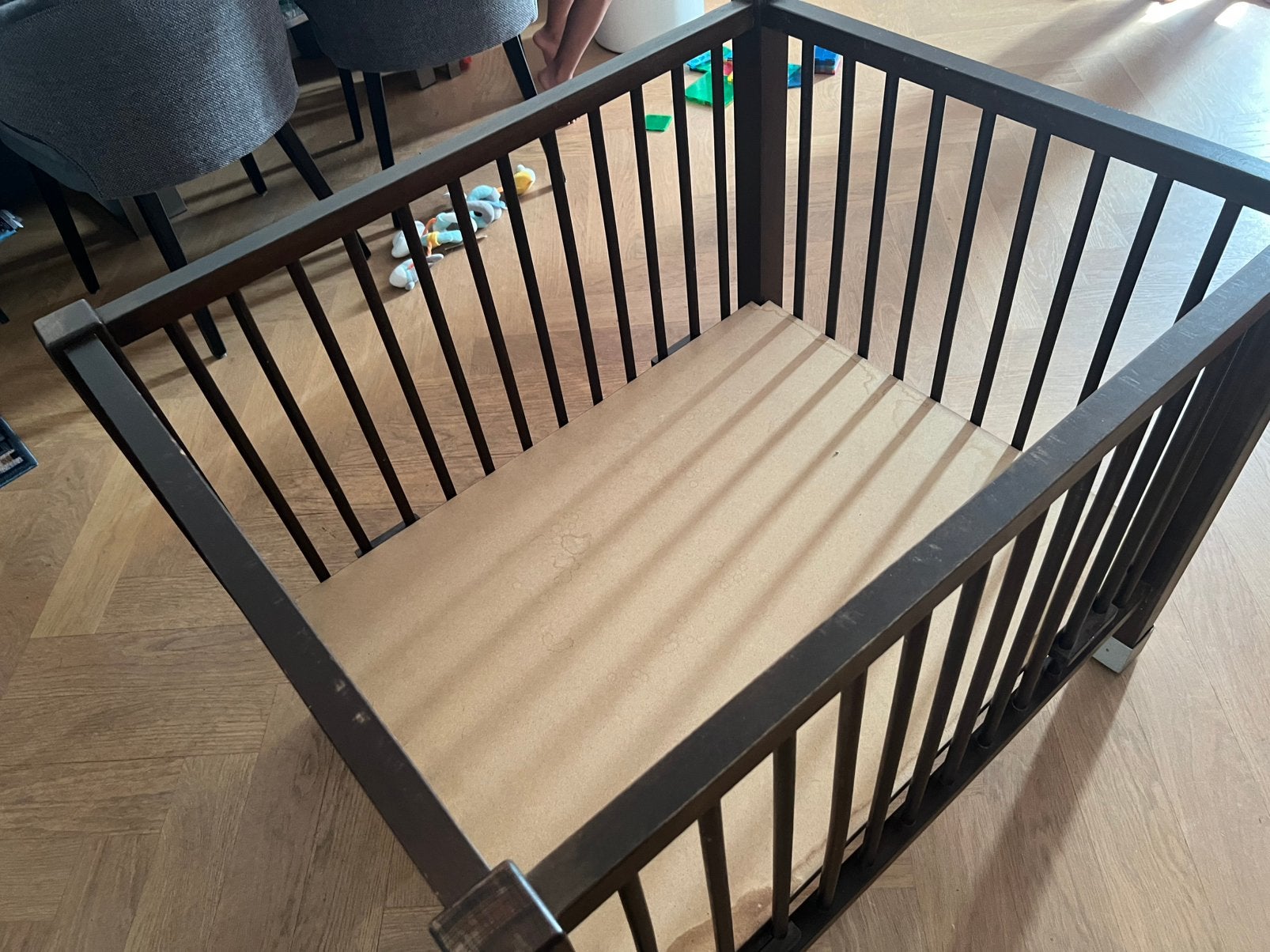 Baby Box (95 x 80 cm) - GRATIS!, Kinderen en Baby's, Boxen, Ophalen, Gebruikt
