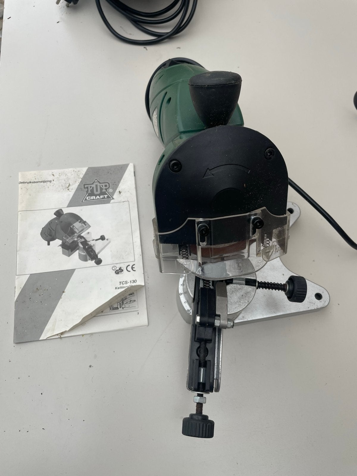 Kettingzaag slijpmachine - Nauwelijks gebruikt, Ophalen, Gebruikt, Overige typen