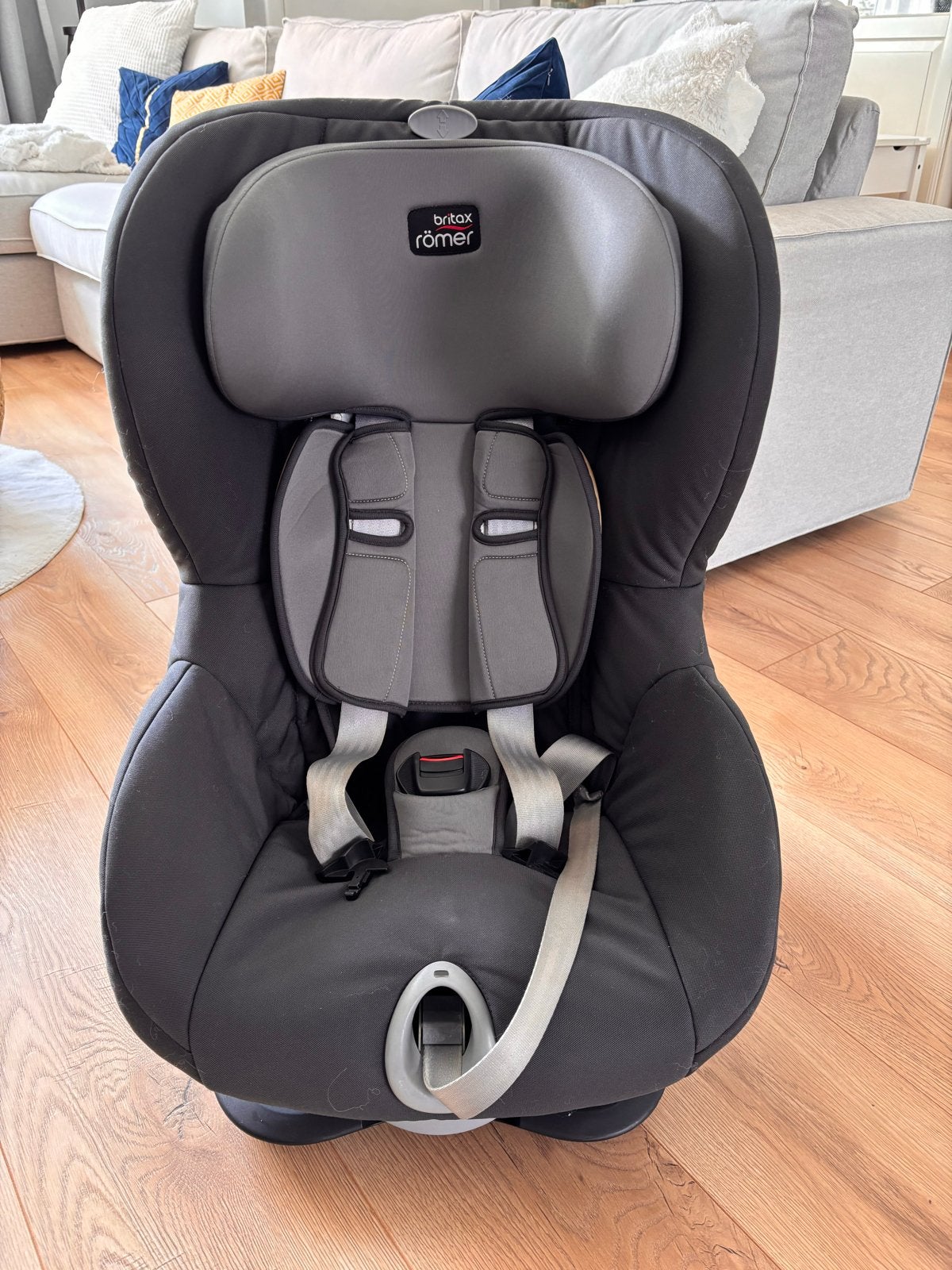 Britax Römer King II LS autostoel - Max. 5 keer gebruikt, Kinderen en Baby's, Autostoeltjes, Ophalen, Romer, Autogordel, Verstelbare rugleuning