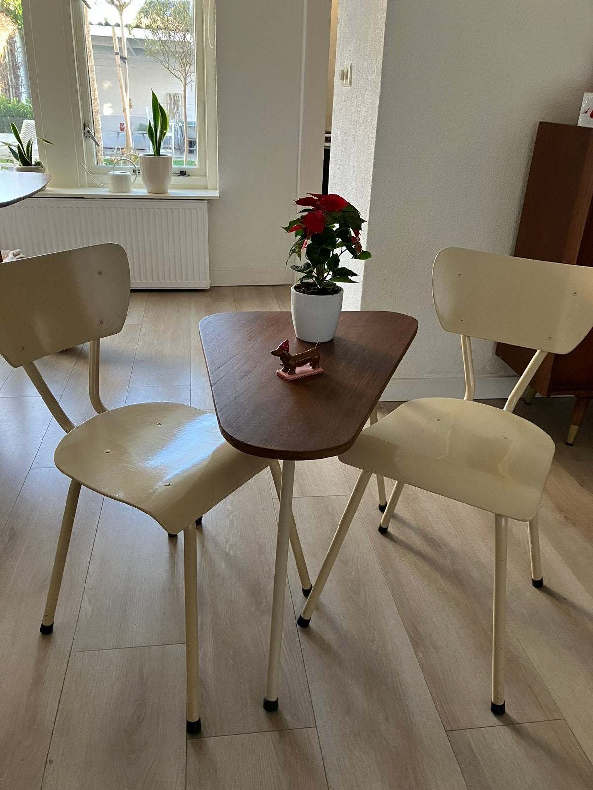 Vintage set jaren 50/60, Huis en Inrichting, Ophalen, Zo goed als nieuw, Twee