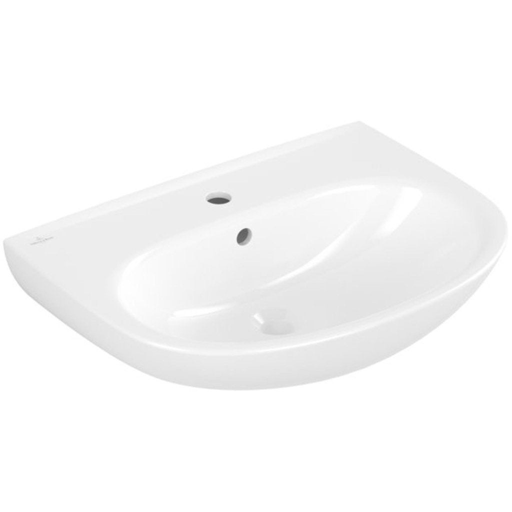 Wastafel Villeroy & Boch O-Novo, Ophalen, Zo goed als nieuw, Chroom, Wastafel
