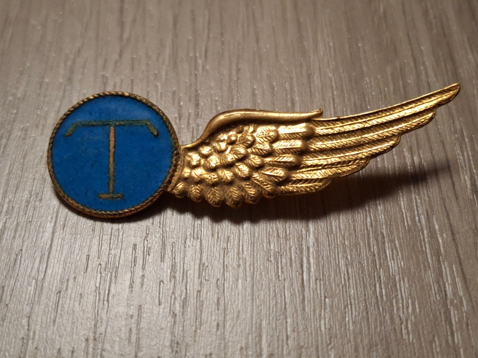 Brevet Telegrafist MLD, Verzamelen, Verzenden, Marine, Nederland, Embleem of Badge