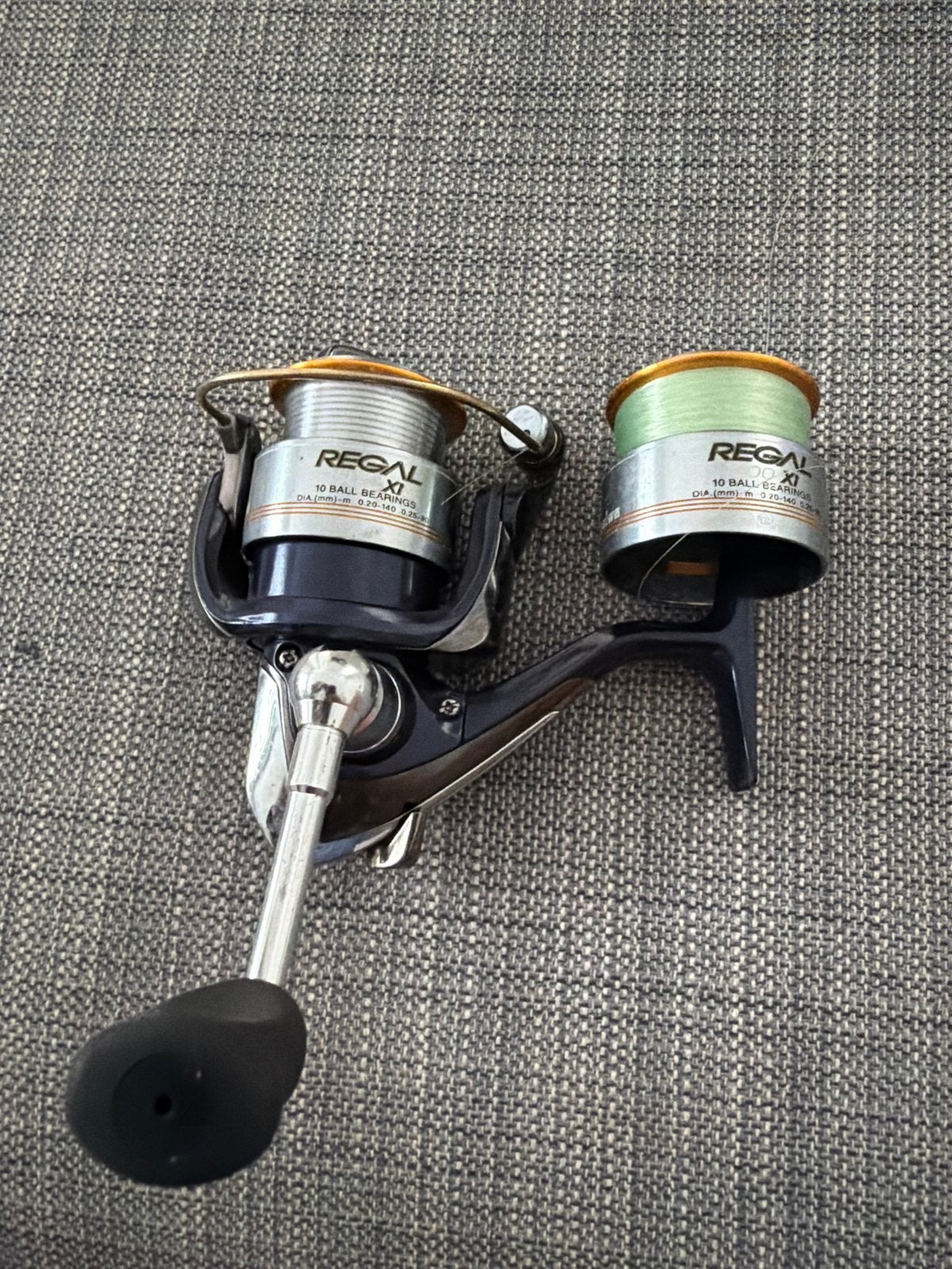 Daiwa Regal 1500 x1 Vismolen met 10 kogellagers, Watersport en Boten, Ophalen of Verzenden, Gebruikt, Molen