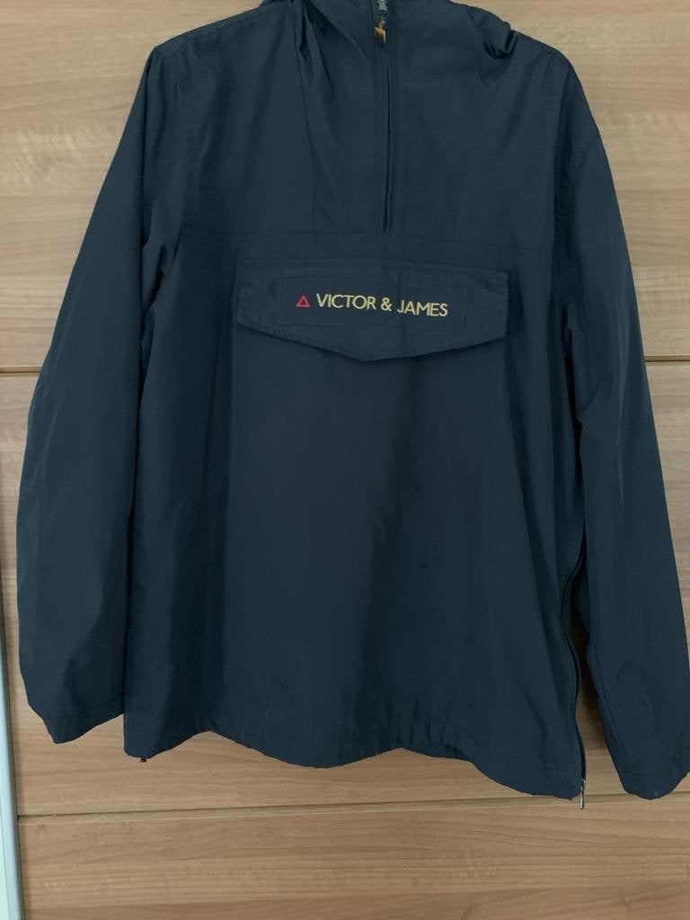 Jas Victor&James mt L, Ophalen, Gedragen, Maat 52/54 (L), Blauw