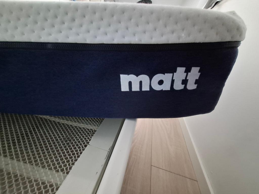PRIJS VERLAAGD! Auping compleet met Matt sleeps matras, Ophalen, Verstelbaar, Tweepersoons, 190 cm of minder