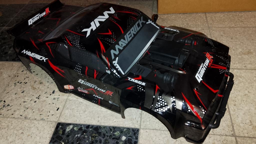 1:8 Maverick Muscle car Body, Elektro, Ophalen of Verzenden, Zo goed als nieuw, Auto onroad