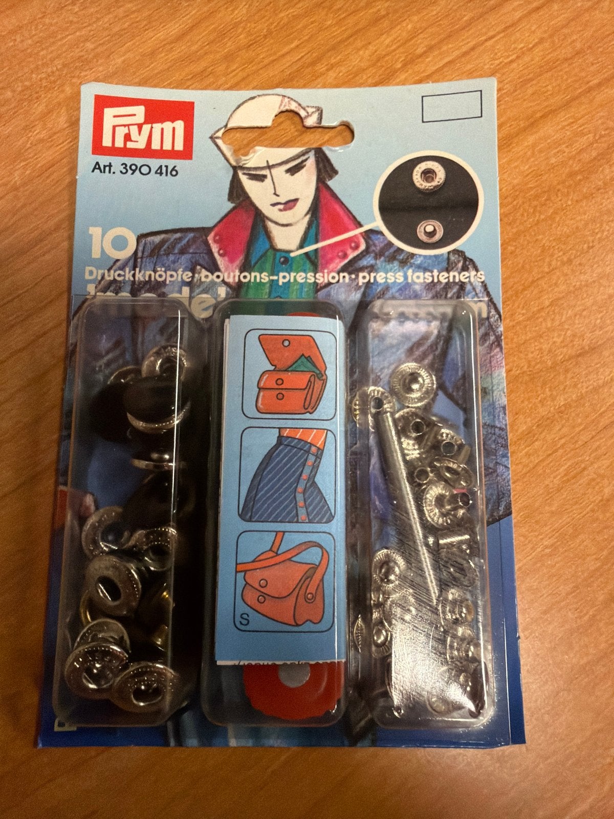 Prym drukknopen 12mm - 10 stuks - roestvrij, Ophalen of Verzenden, Nieuw, Knoop of Knopen