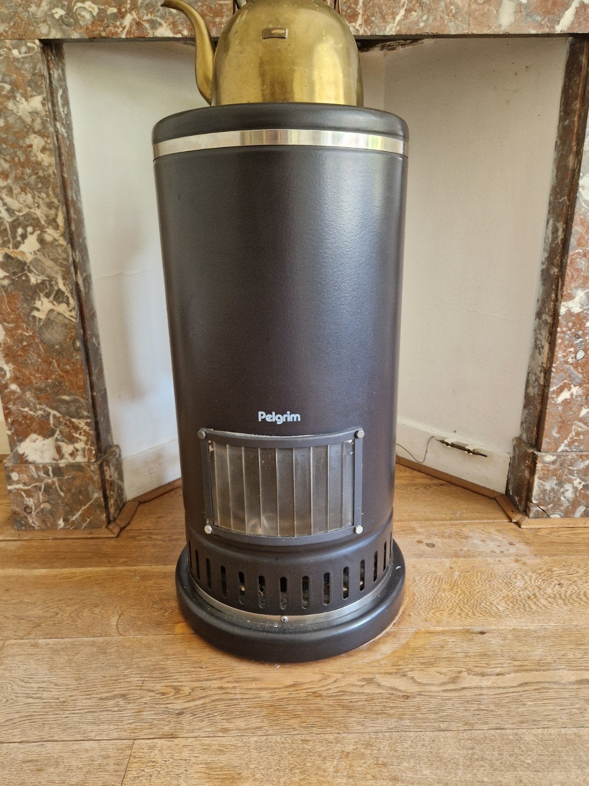 Pelgrim Gaskachel - Zwart, Vrijstaand, 5.8 kW, Ophalen, Gebruikt, Gas, Vrijstaand