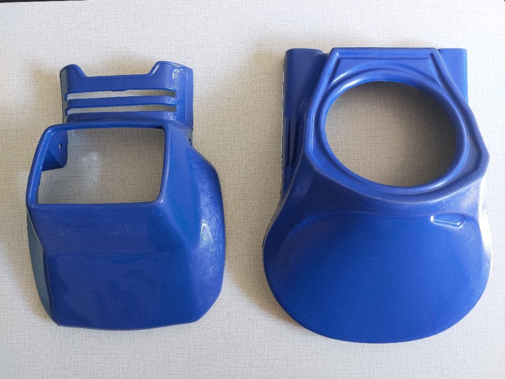 5 Vintage Koplamp scherm / Koplampspoiler Enduro accessoir, Ophalen of Verzenden, Nieuw, Koplamp, Overige merken