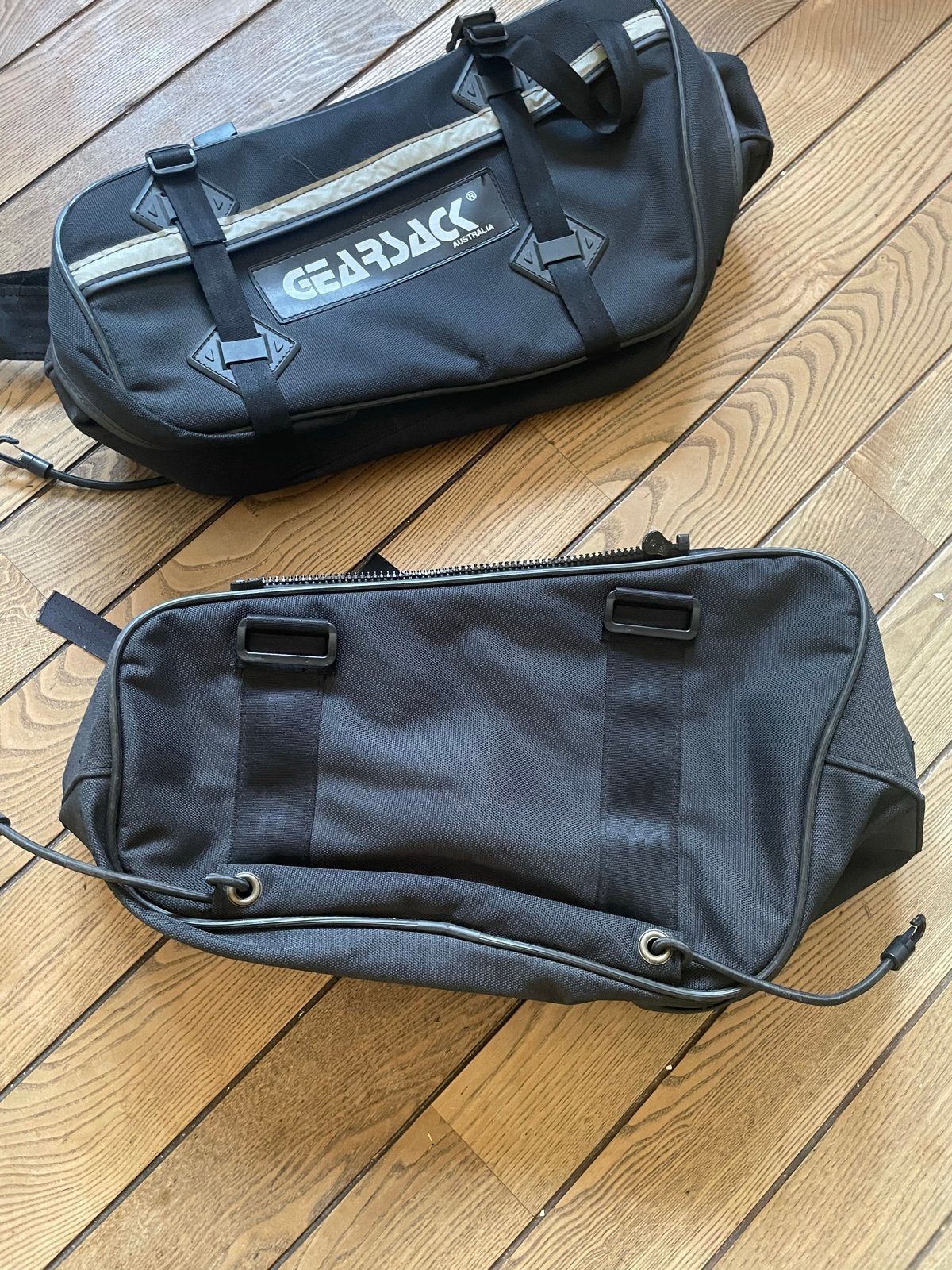 Gearsack motortassen (set van 2), Ophalen of Verzenden, Gebruikt