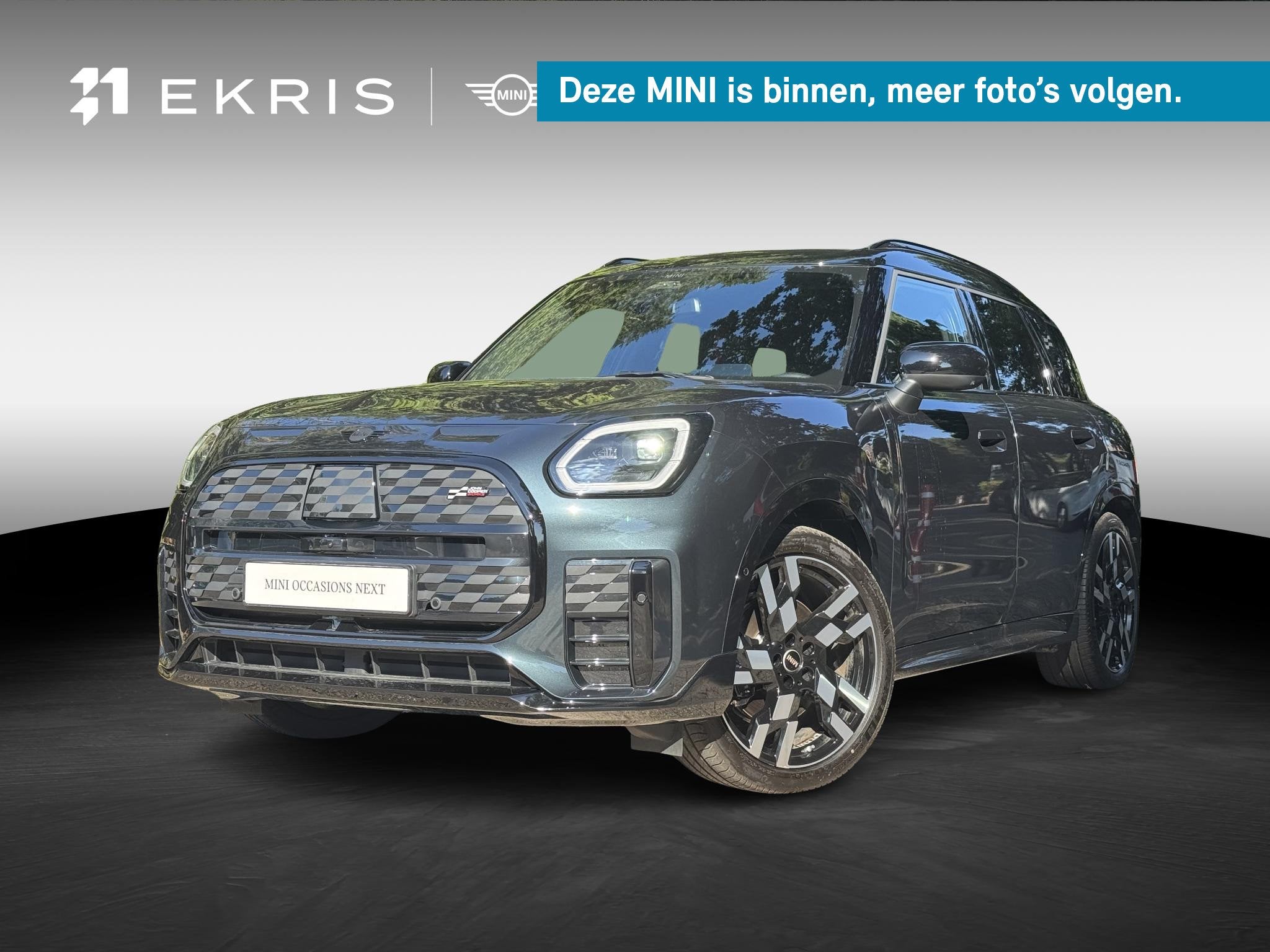 MINI Countryman E | John Cooper Works Uitvoering | Pakket L, Auto's, Mini, Gebruikt, Zwart, Countryman, Met garantie (alle)