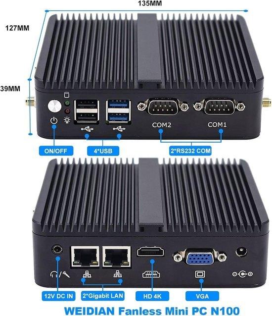 Mini PC – Mini Desktop – Compacte Computer – Industrie PC, Corvance B.V., Verzenden, Nieuw, Corvancebol@gmail.com