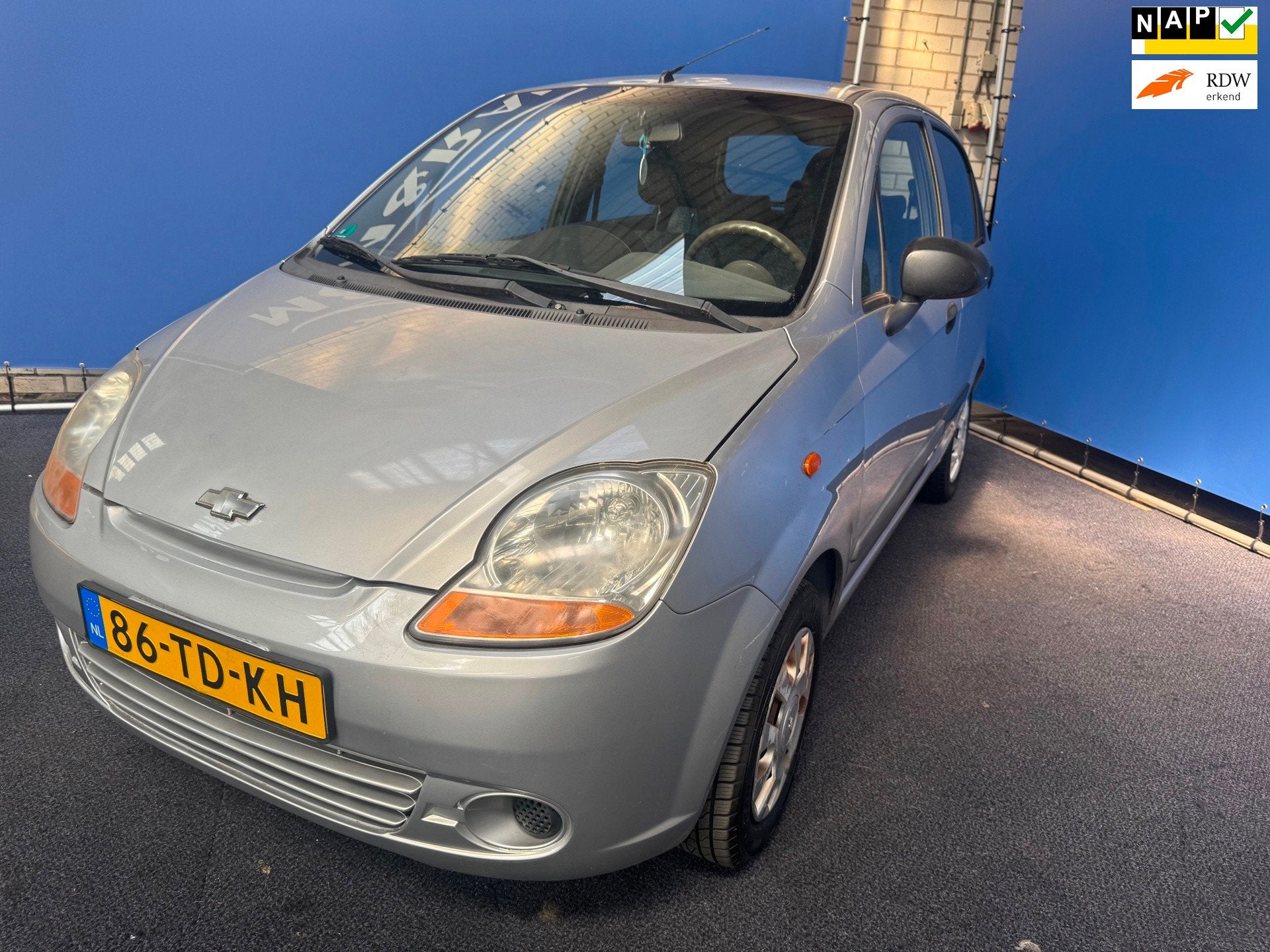 Chevrolet Matiz 0.8 Breeze Airco Nieuwe APK, Auto's, Voorwielaandrijving, Stof, Gebruikt, Origineel Nederlands