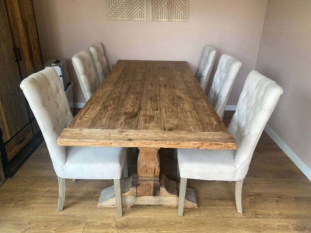 Kloostertafel, Ophalen, Gebruikt, 50 tot 100 cm, Landelijk