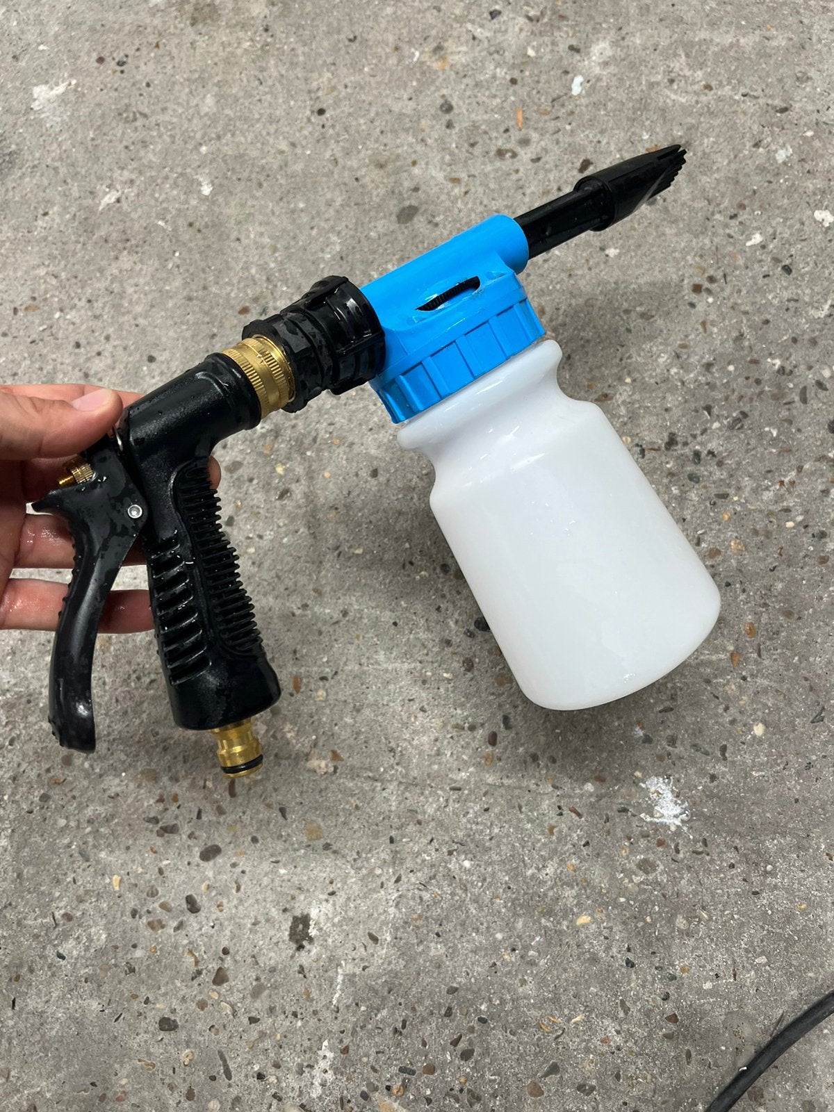 Stipt shampo foam canon met tuinslang aansluiting, Ophalen of Verzenden