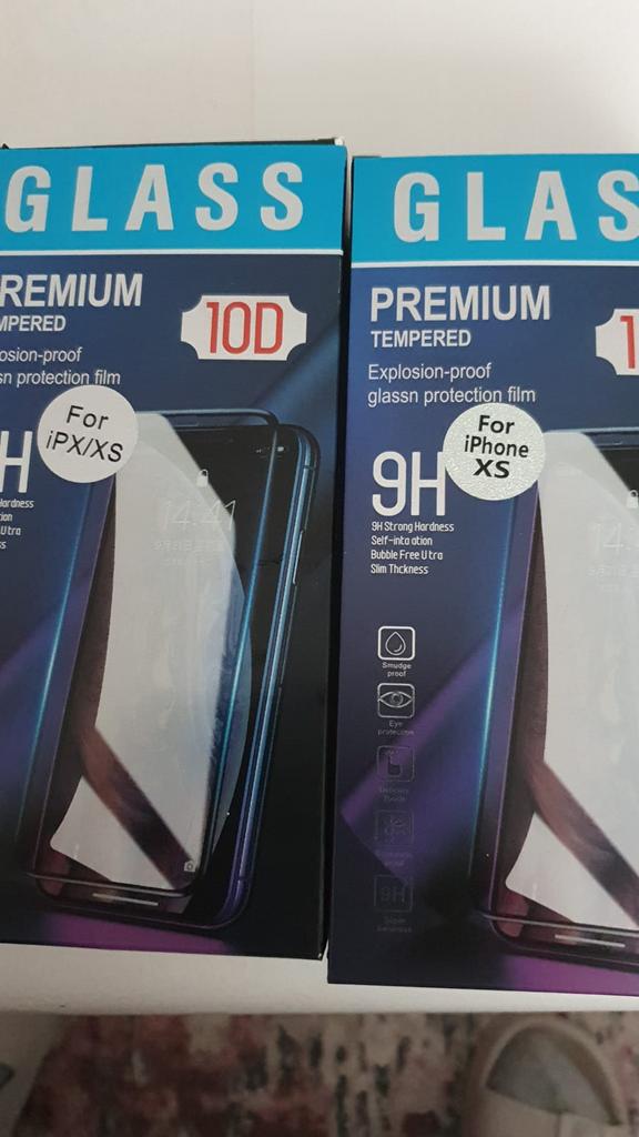Beschermglas iphone x of iphone xs nieuw, Ophalen of Verzenden