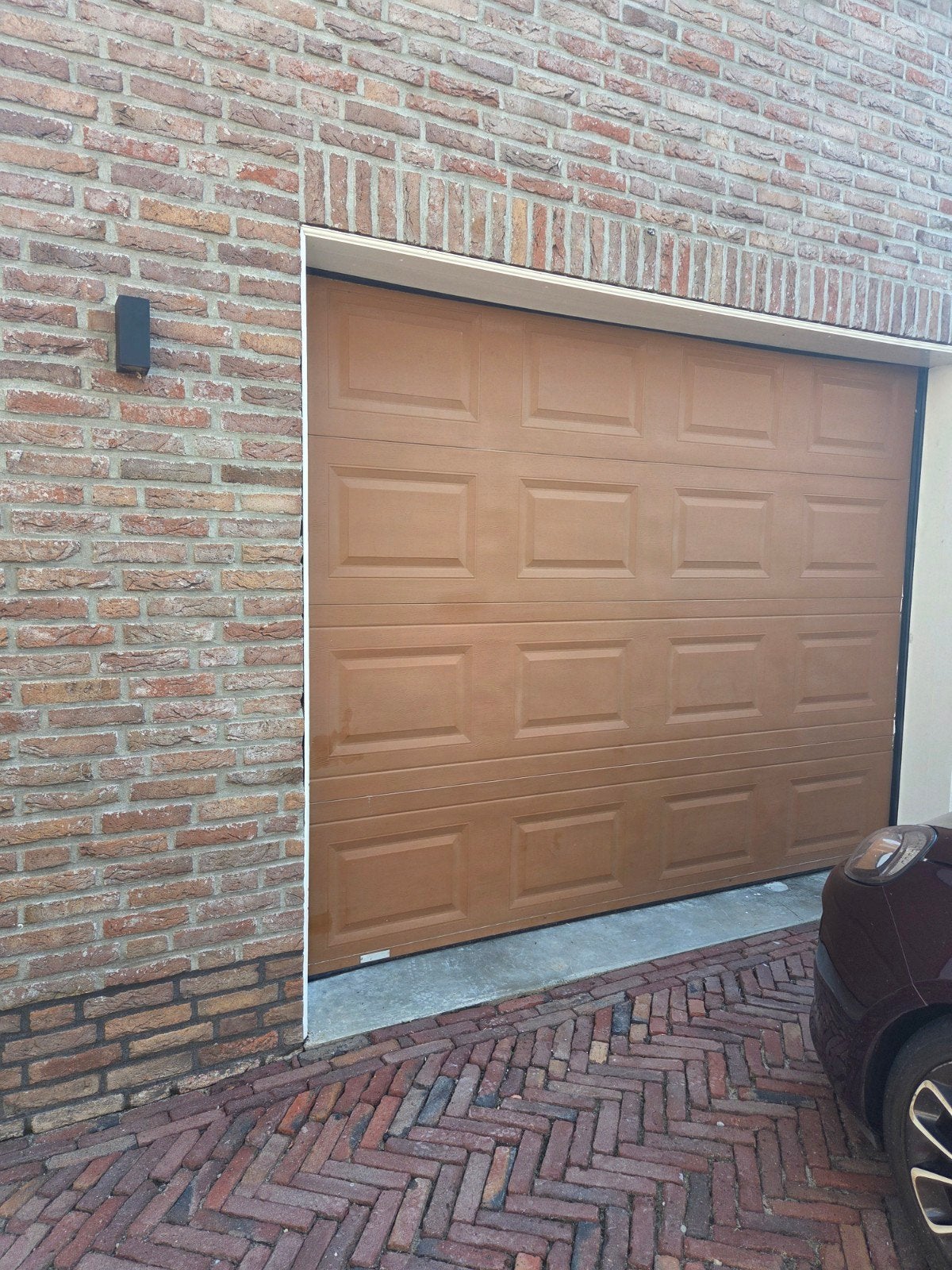 Maranatec Comfort 260 Garagedeur met afstandsbediening, Ophalen