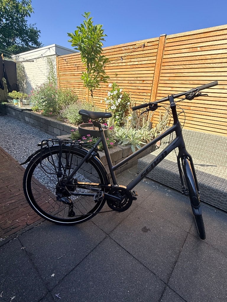 Sensa Trevel Lite Disc Lady  en Gent, Versnellingen, 56 cm of meer, Zo goed als nieuw, Schijfrem