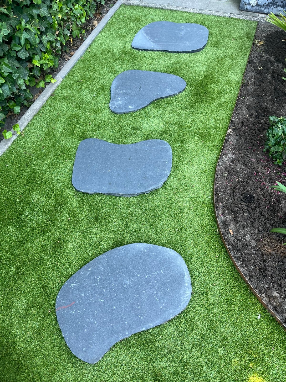 15 stuks Leisteen stapstenen, 10€ per stuk, Ophalen, Zo goed als nieuw, Natuursteen, Overige typen