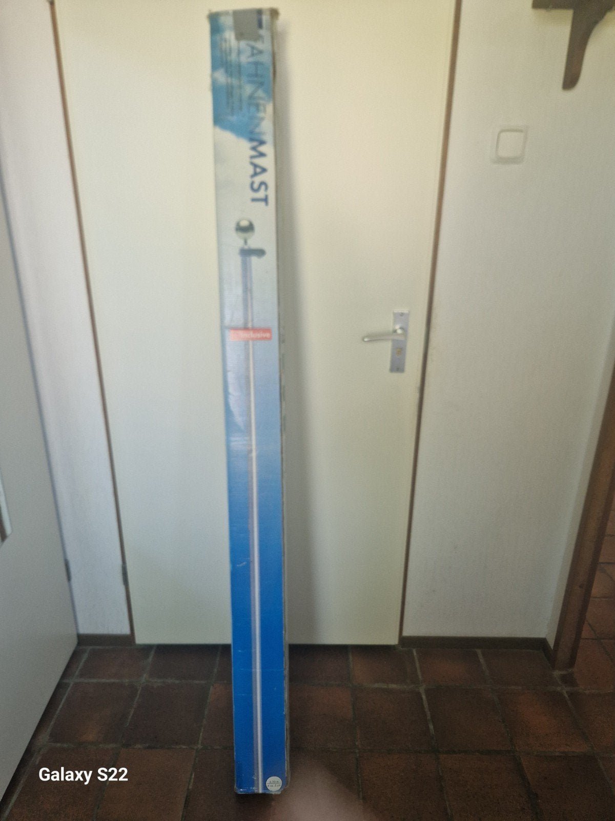 Hoogwaardige vlaggenmast van aluminium, Ophalen, Nieuw