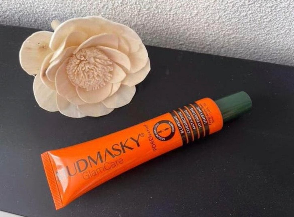 MUDMASKY GlamCare POREfection primer (30 ml), Ophalen of Verzenden, Nieuw, Gehele gezicht
