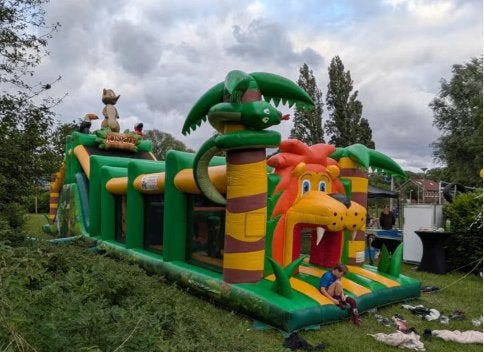 Stormbaan Jungle te huur bij de gezelligste verhuurder!, Hobby en Vrije tijd, Ophalen, Zo goed als nieuw
