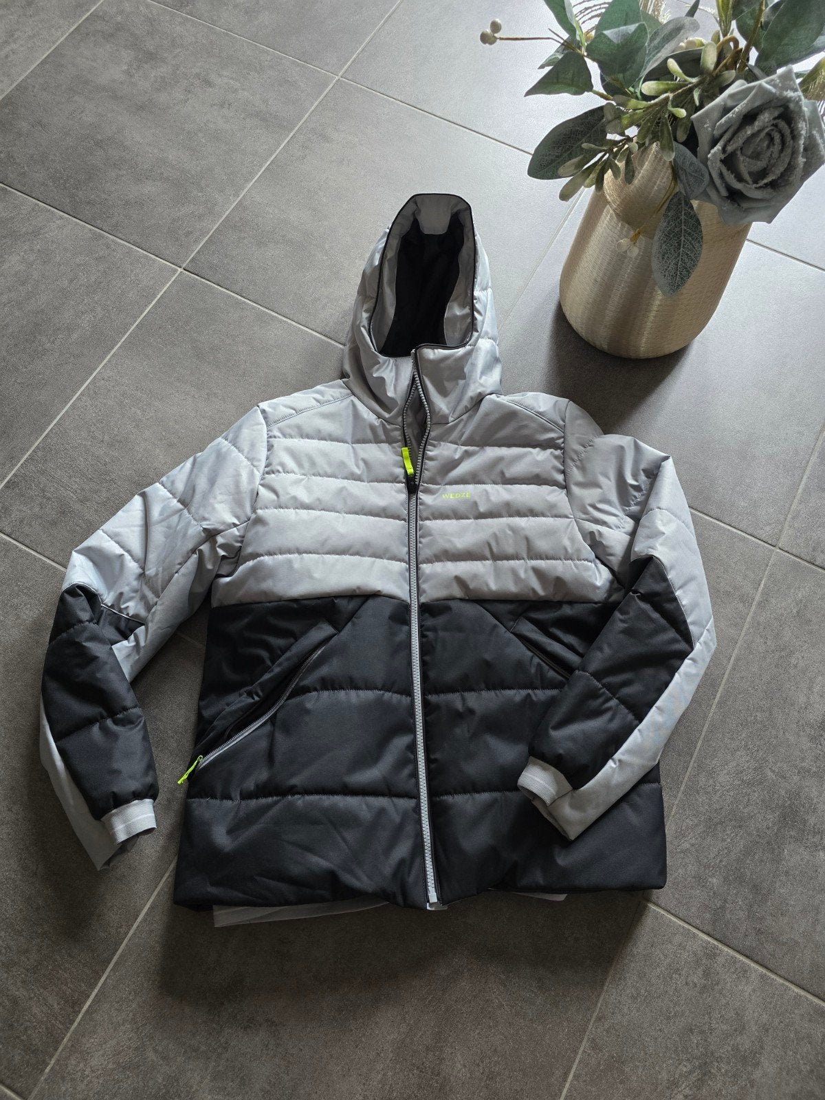Ski jas, 158, Wedze, Kleding | Heren, Wintersportkleding, Zo goed als nieuw, Jack, Ophalen of Verzenden