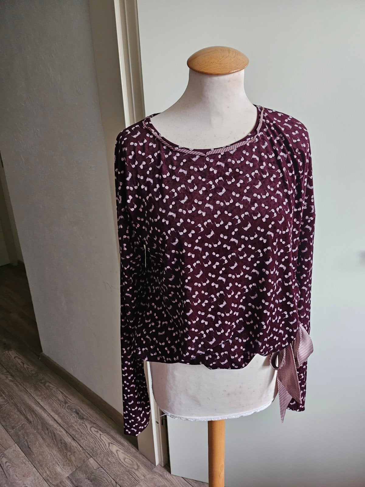 Marccain Blouse met Lange Mouwen, Kleding | Dames, T-shirts, Ophalen of Verzenden, Zo goed als nieuw, Lange mouw, Maat 34 (XS) of kleiner