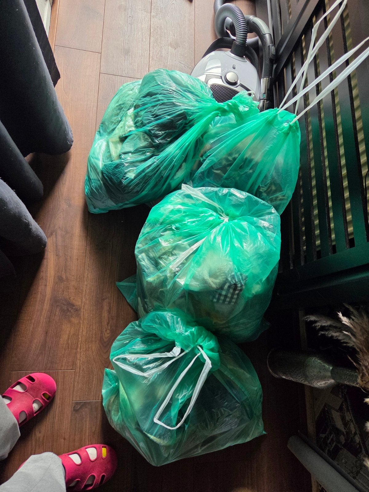 3 zakken kleding 1 zak schoenen, Ophalen of Verzenden