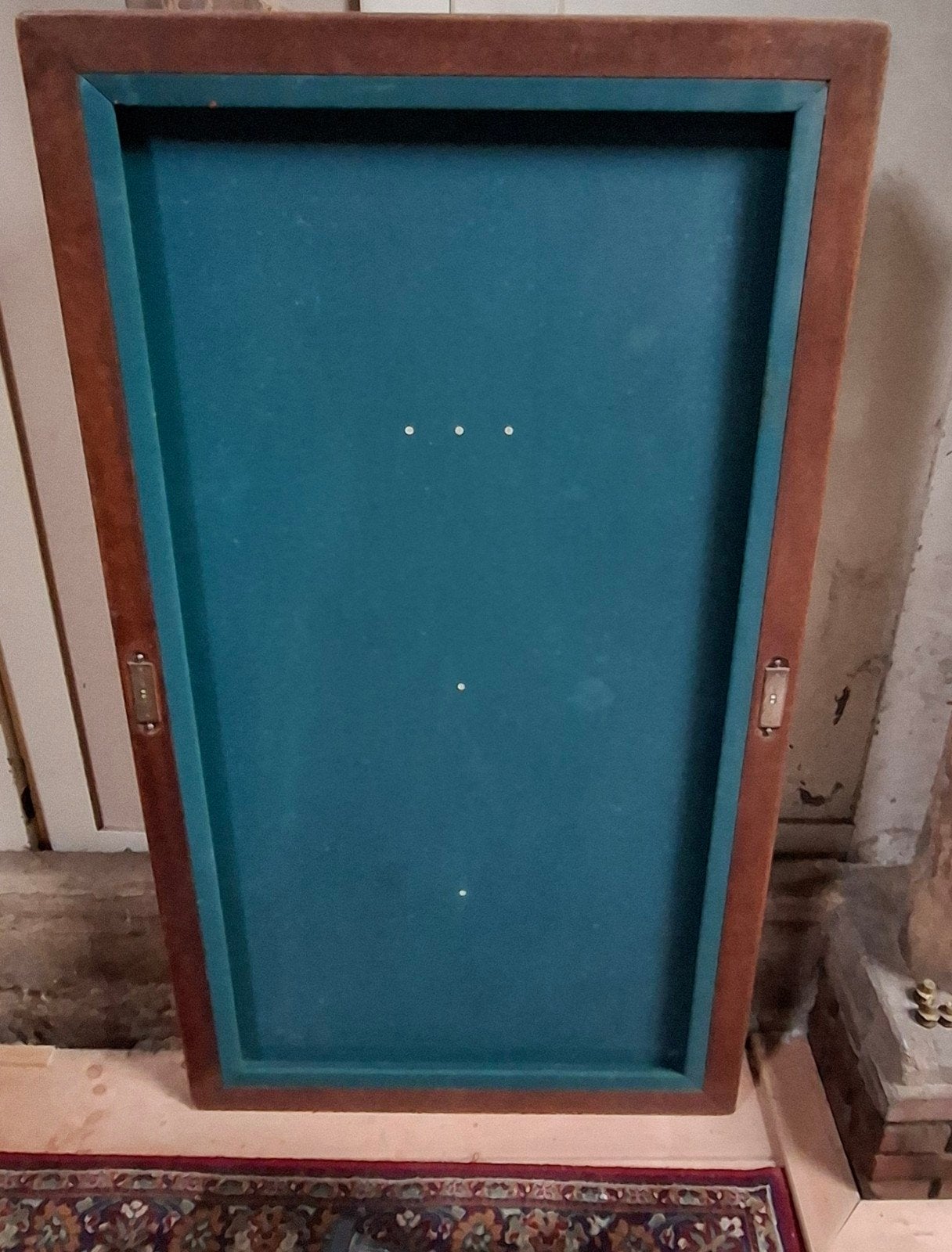 Biljarttafel met ballen en 3 keuen, Sport en Fitness, Biljarten en Poolen, Ophalen, Gebruikt, Biljarttafel