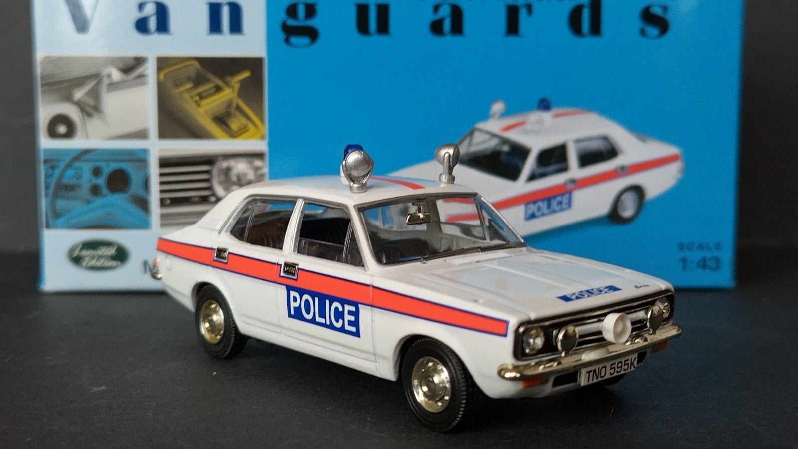 Morris Marina Essex Police 1:43 Vanguards Pol, Auto, Nieuw, Uk, .