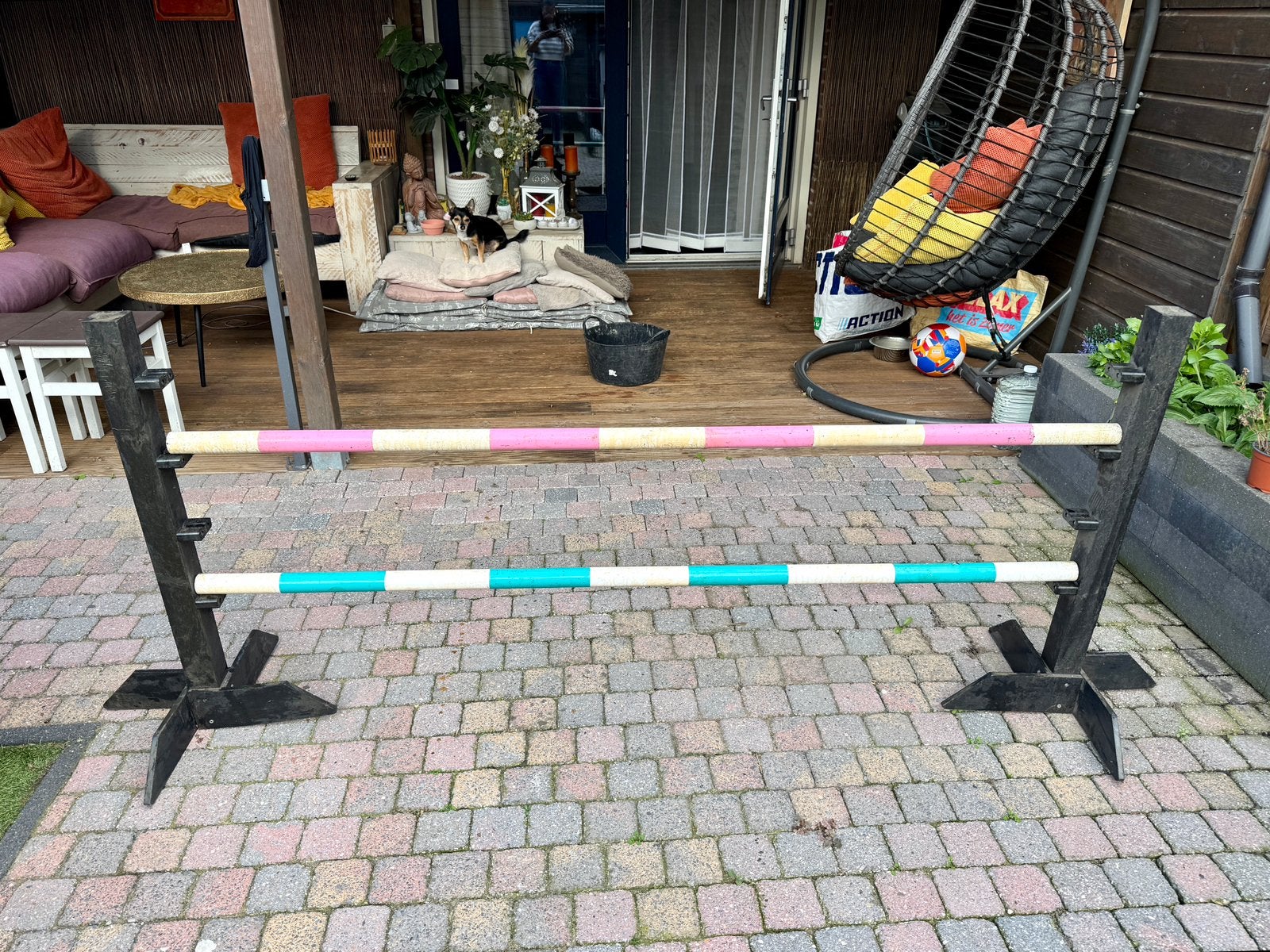 Mini spring set, Dieren en Toebehoren, Ophalen, Gebruikt, Springen