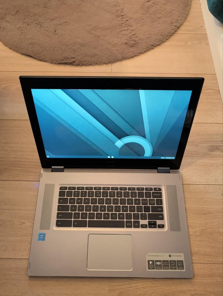 Acer Chromebook Spin 15 - Goede Staat, 4 GB of minder, 15 inch, Qwerty, Touchscreen