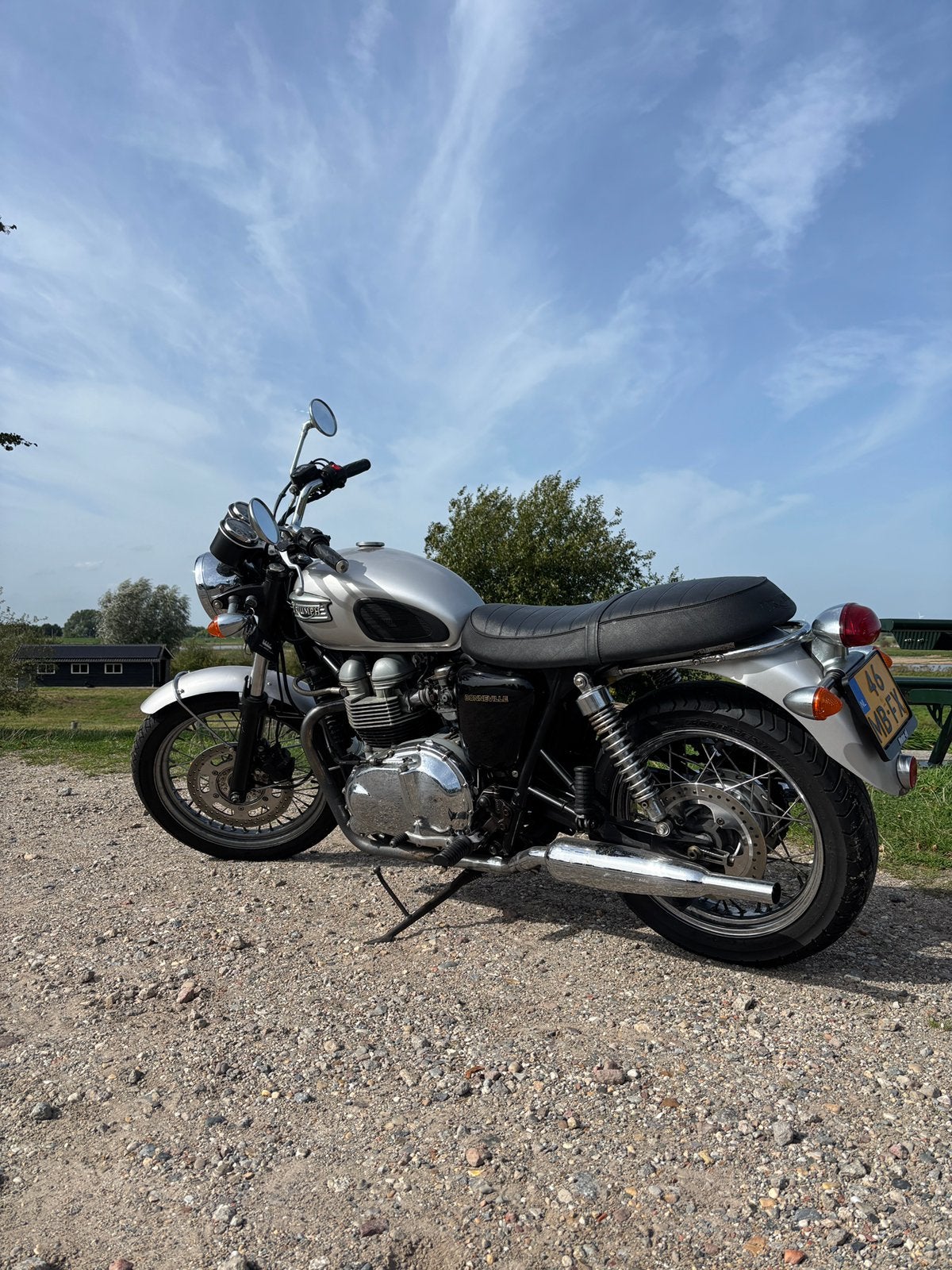 Triumph Bonneville 790 - LAATSTE KANS, Motoren, 2 cilinders, 790 cc, Occasion, Motorrijbewijs A
