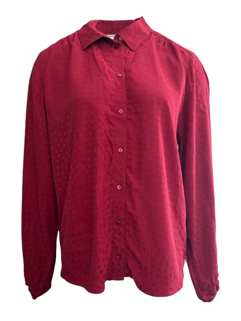 Fabienne Chapot blouse M, Ophalen of Verzenden, Zo goed als nieuw, Rood
