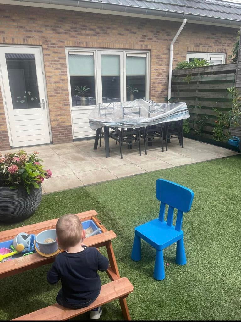 tuintegels 60x60, Tuin en Terras, Tuinhuizen, Ophalen of Verzenden, Zo goed als nieuw, 250 tot 500 cm