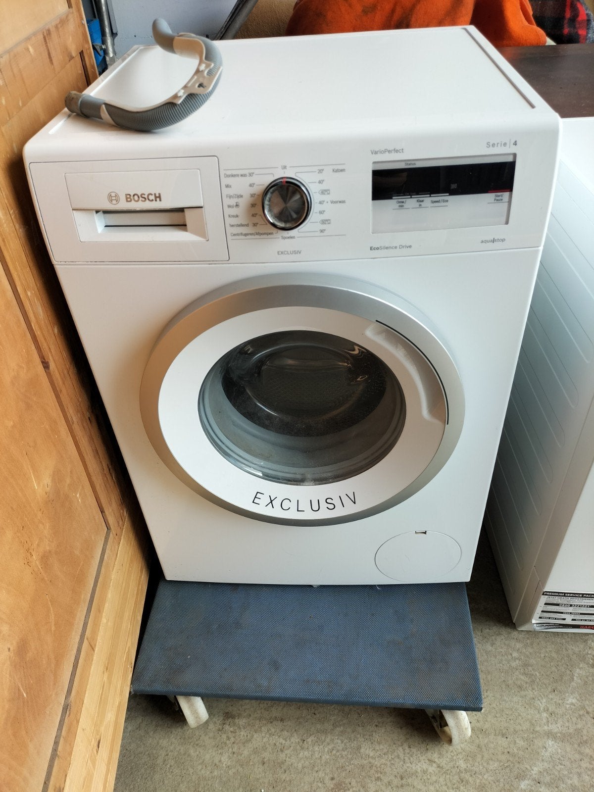 Bosch exclusive wasmachine, Witgoed en Apparatuur, Wasmachines, Ophalen, 1200 tot 1600 toeren, 85 tot 90 cm
