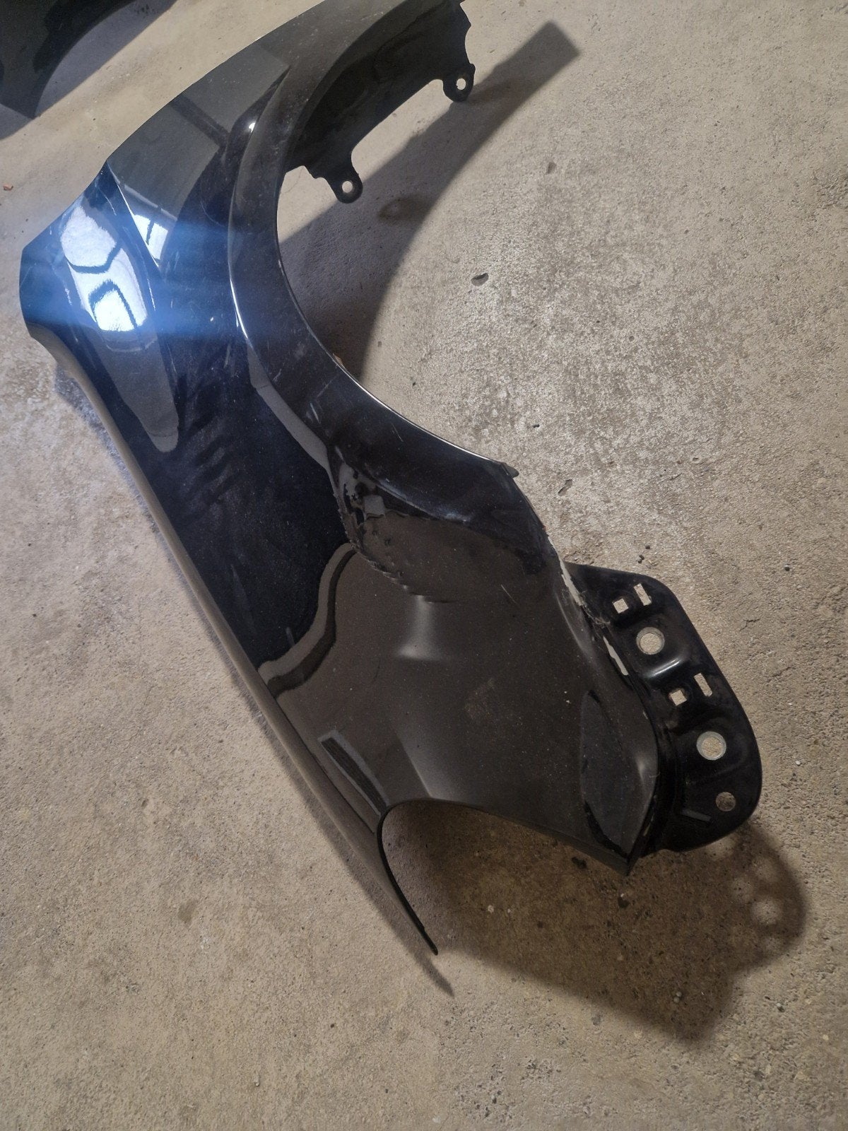 Zwart spatbord linkervoorzijde Golf 6, Gebruikt, Ophalen of Verzenden, Spatbord, Voor