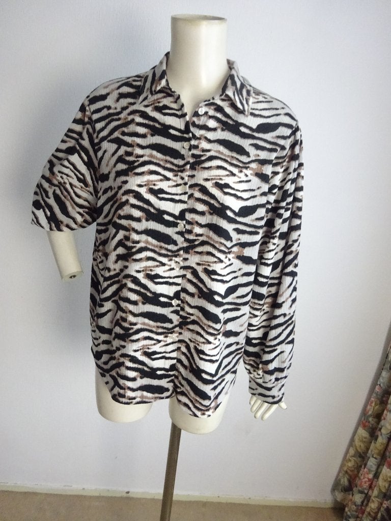 Norah blouse mt 44, Maat 42/44 (L), Zo goed als nieuw, Norah, Meerkleurig