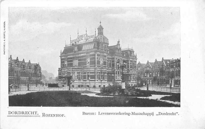 380-888-025 Dordrecht Rozenhof, Verzenden, Voor 1920, Zuid-Holland