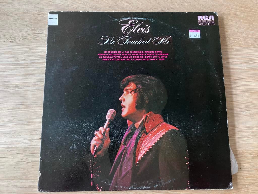 Elvis Presley - He Touched Me - Amerikaanse Persing, Ophalen of Verzenden, Zo goed als nieuw, 12 inch, Rock-'n-Roll