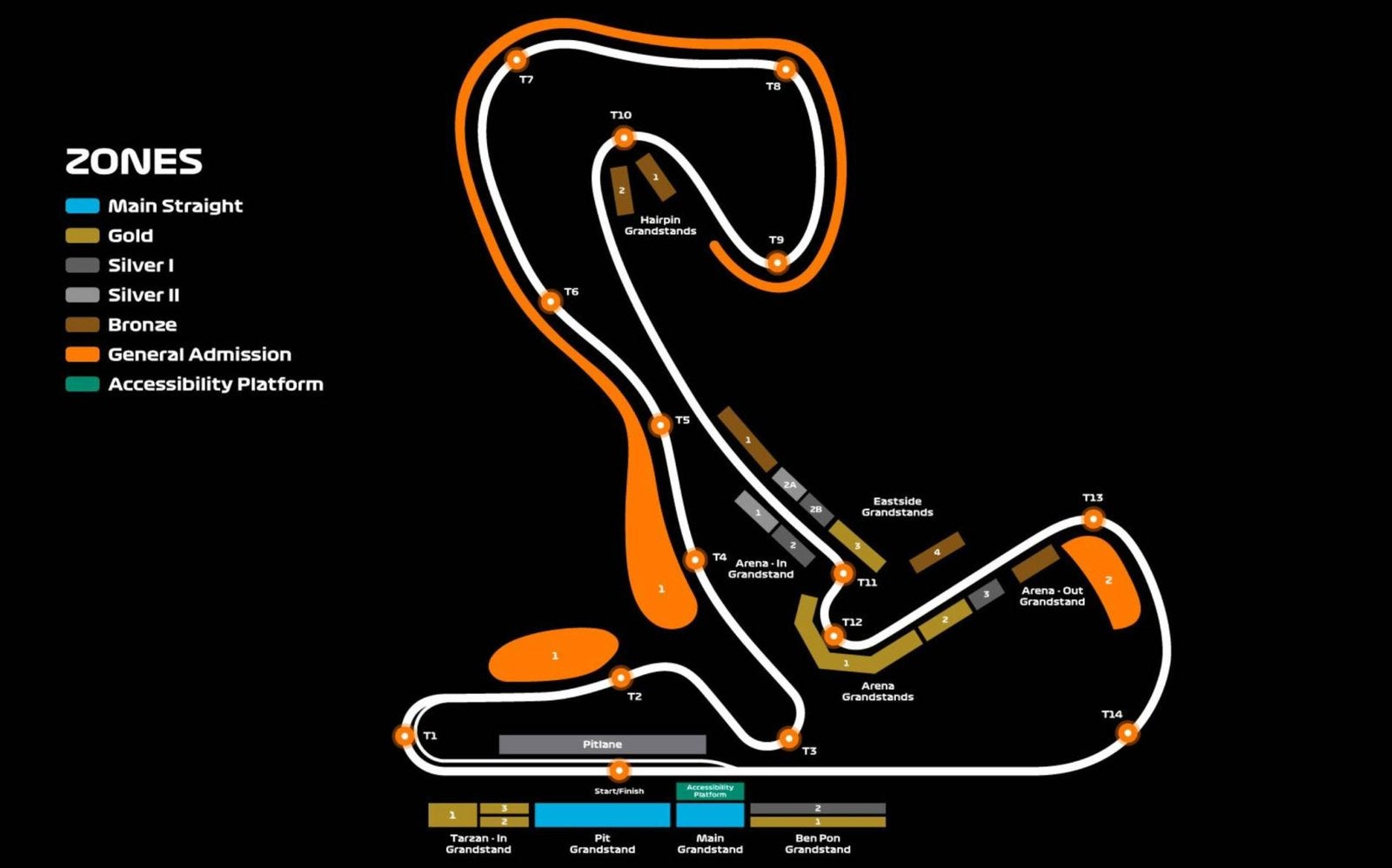 Zandvoort Dutch Grand Prix. 1x Zat-Zon 2026 Pit Grandstand, Verzamelen, Automerken, Motoren en Formule 1, Verzenden, Nieuw, Formule 1