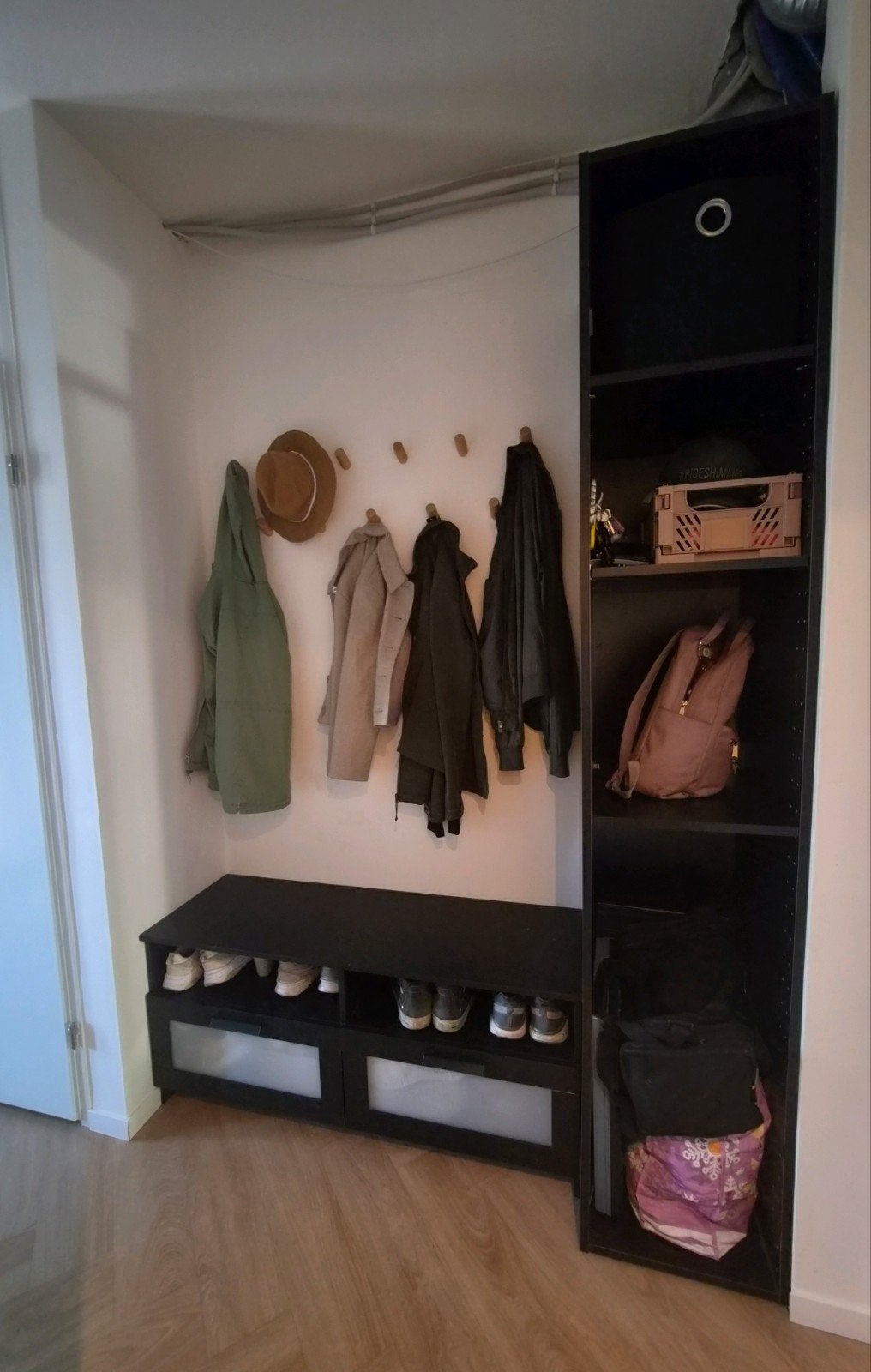 Ikea garderobe kast BRIMNES (tv) + Pax, Ophalen of Verzenden
