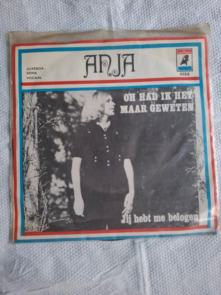 Anja - Oh Had Ik Het Maar Geweten / Jij Hebt Me Belogen, Fotohoes, Ophalen of Verzenden, Gebruikt, Nederlandstalig