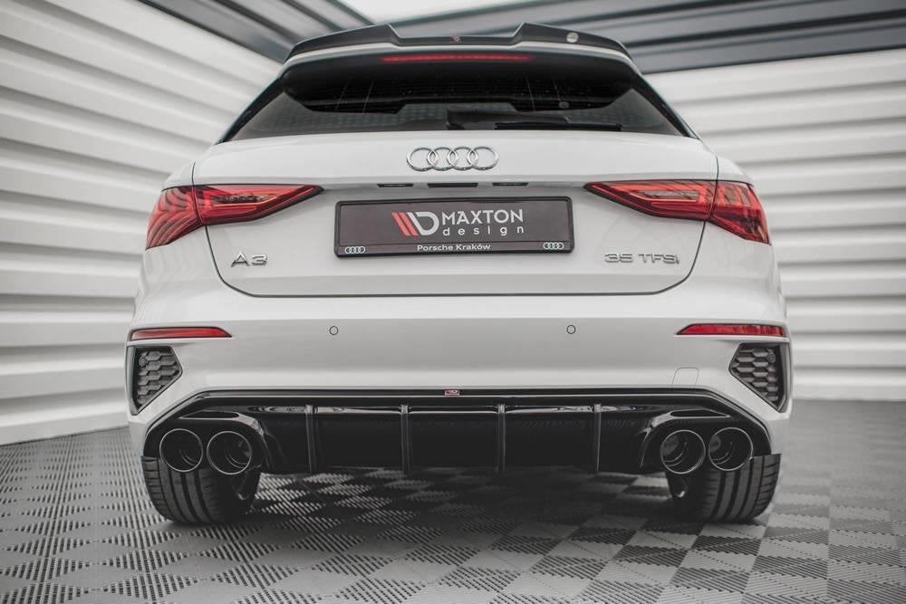 Uitlaat Sierstuk Look Diffuser Voor Audi A3 8Y Sportback S L, Verzenden, Automotive Parts, A.parts@hotmail.nl, Trasmolenlaan 12 3447 GZ Woerden
